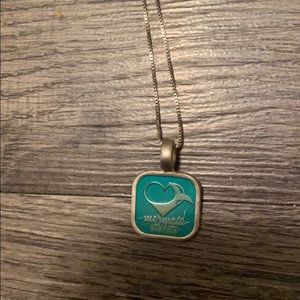 Mermaid athlete necklace